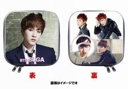 防弾少年団 BTS SUGA スガ 両面写真付き CDケース DVDケース 四角 01 ゆうパケット可