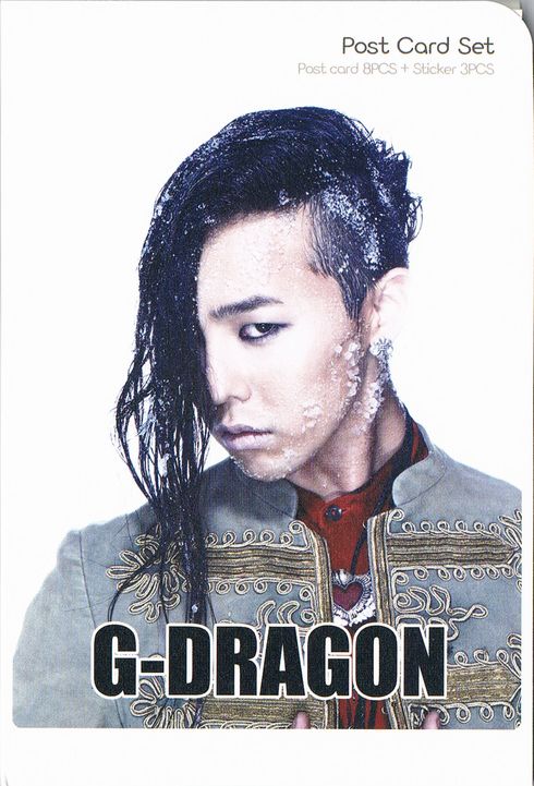 BIGBANG　G-DRAGON　ハガキセット　メール便対応　　2